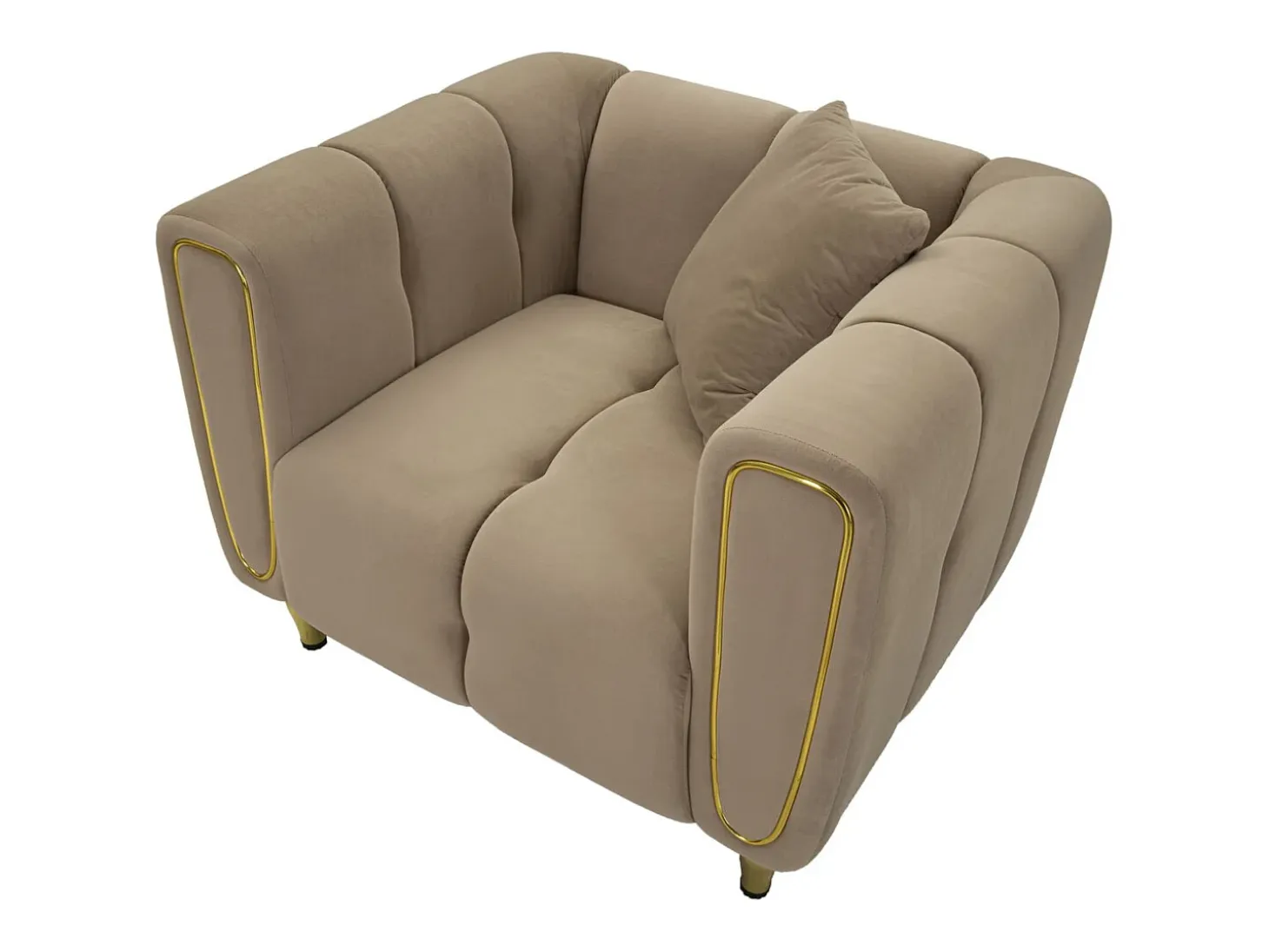 Sillón VKH323, Marrón, 81x97x71 cm, Kendra Home
