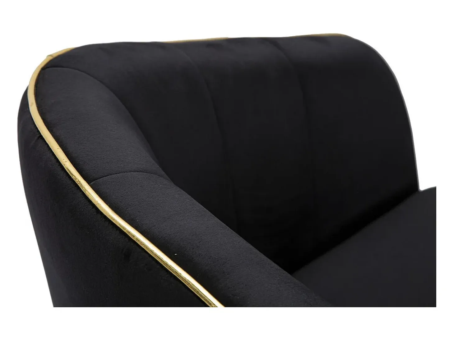Sillón VKH317, Negro, 62x58x78 cm, Kendra Home