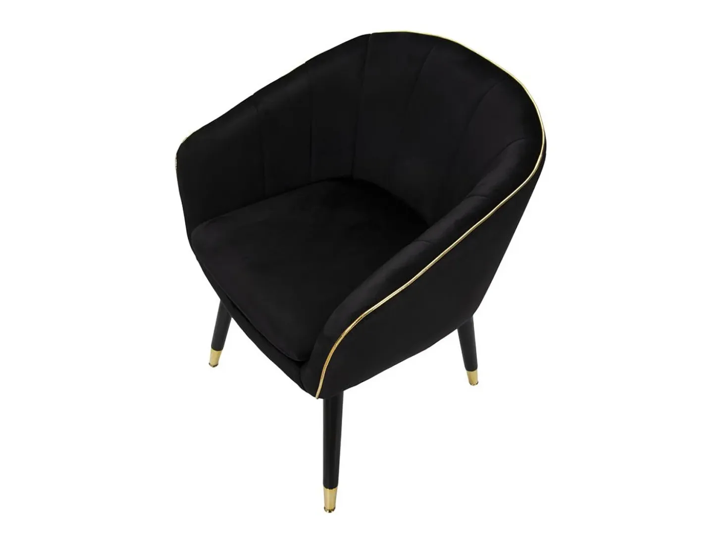 Sillón VKH317, Negro, 62x58x78 cm, Kendra Home