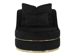 Sillón VKH309, Negro, 84x84x72 cm, Kendra Home