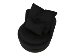 Sillón VKH309, Negro, 84x84x72 cm, Kendra Home