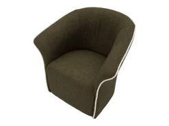 Sillón VKH715, Verde, 80x83,5x66 cm, Kendra Home