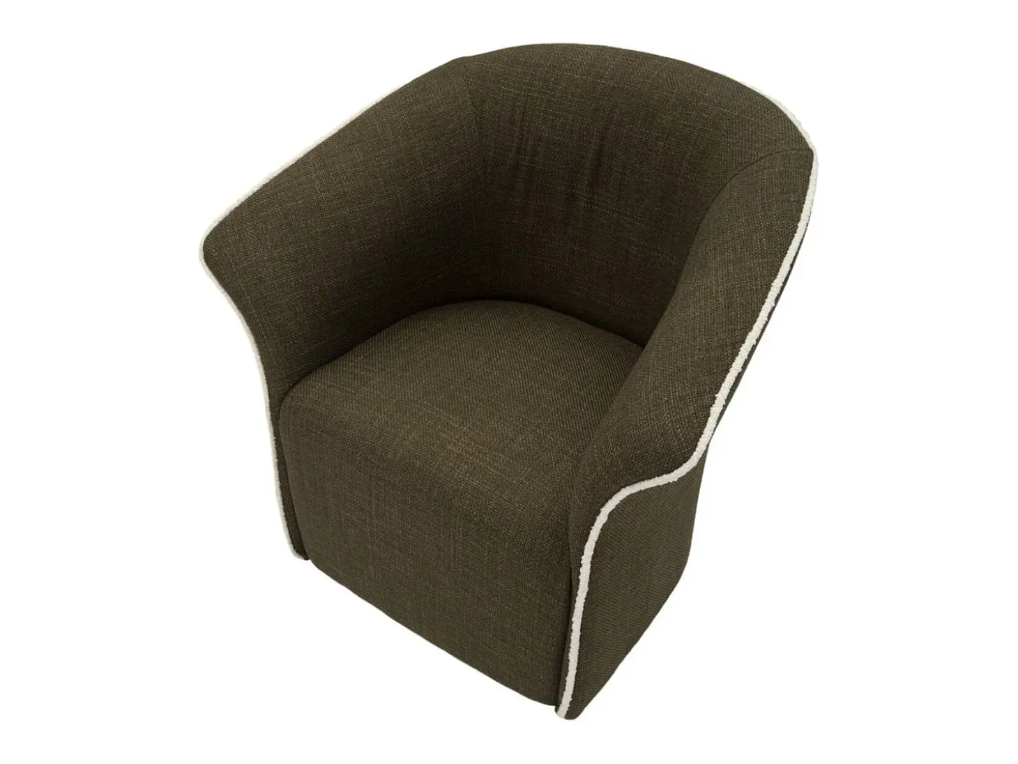 Sillón VKH715, Verde, 80x83,5x66 cm, Kendra Home