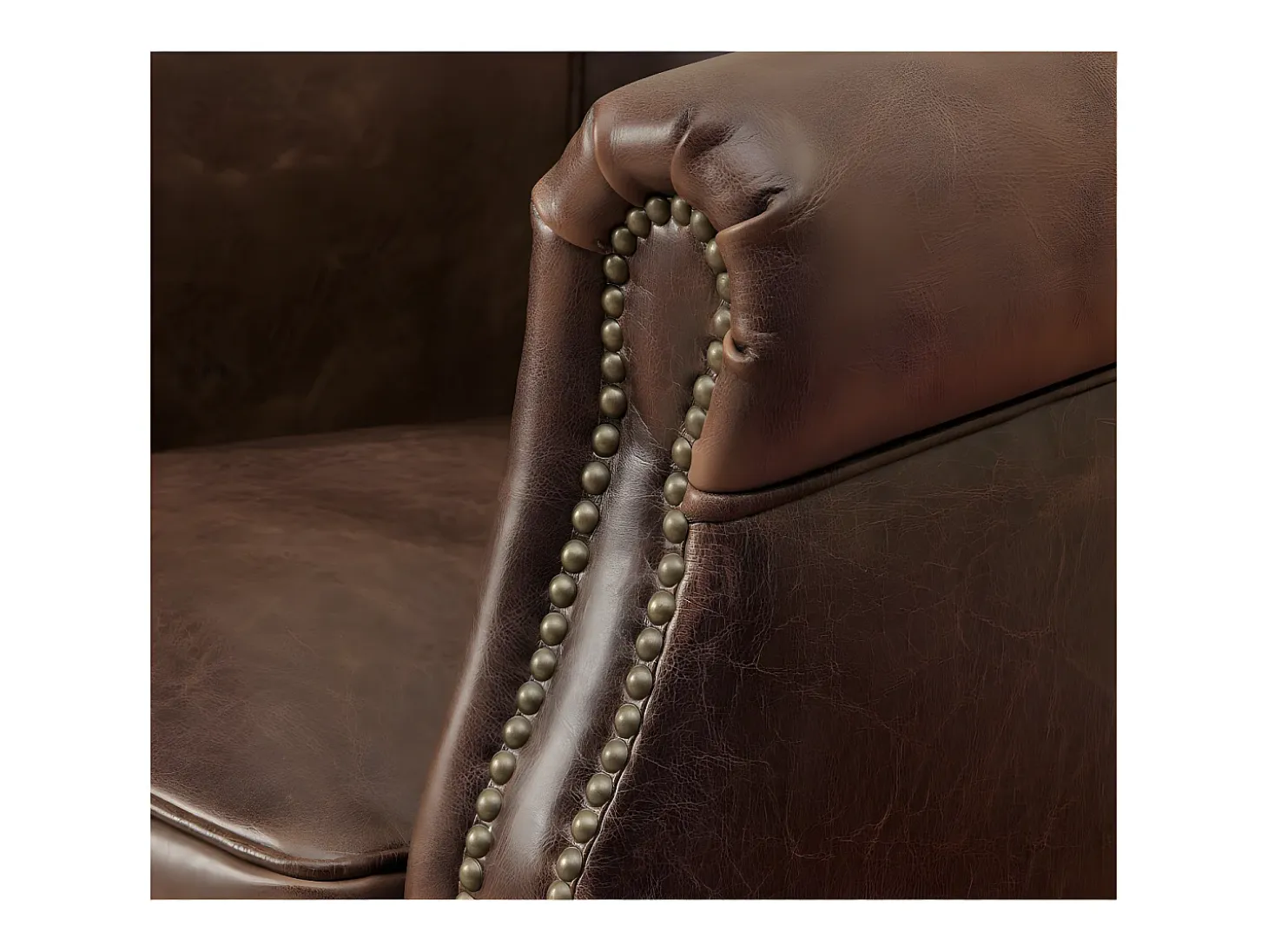 sillon club de piel envejecida ENGUERRAND