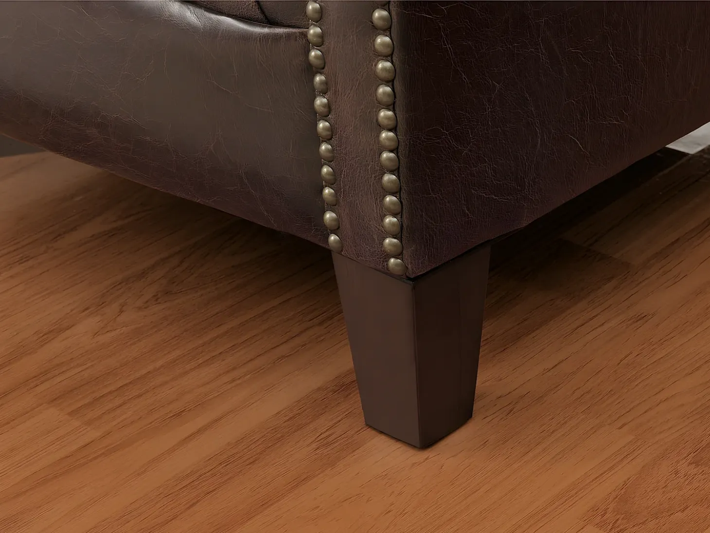 sillon club de piel envejecida ENGUERRAND