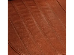 Sillon de aviador de cuero auténtico marrón