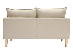 Sofá 2 plazas beige KATE