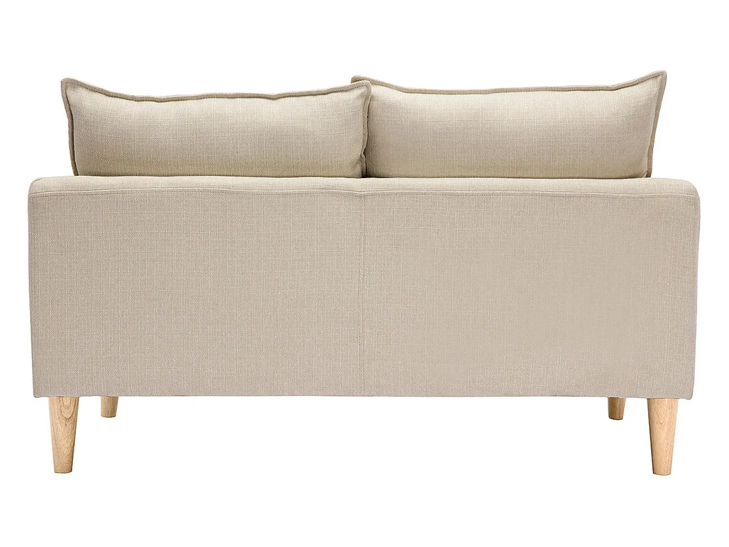 Sofá 2 plazas beige KATE