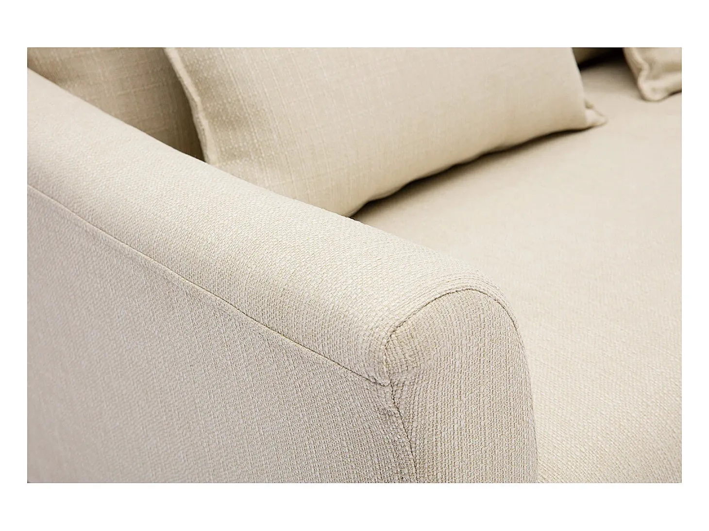 Sofá 2 plazas beige KATE