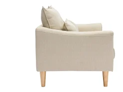 Sofá 2 plazas beige KATE