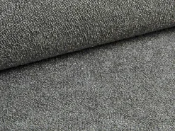 Sofá 4 plazas convertible de tela gris FRIDORA