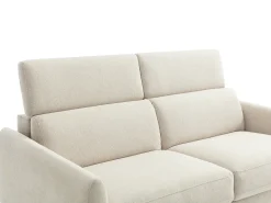 Sofá 3 plazas convertible express en tejido beige SOVALI