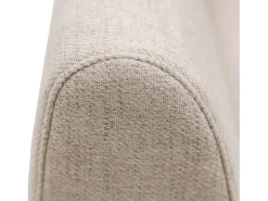 Sofá 2 Plazas Mave Salón Comedor Contemporáneo Beige, Patas Madera 145 cm