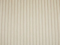 Sofá 3 plazas relax eléctrico terciopelo beige LUNANO