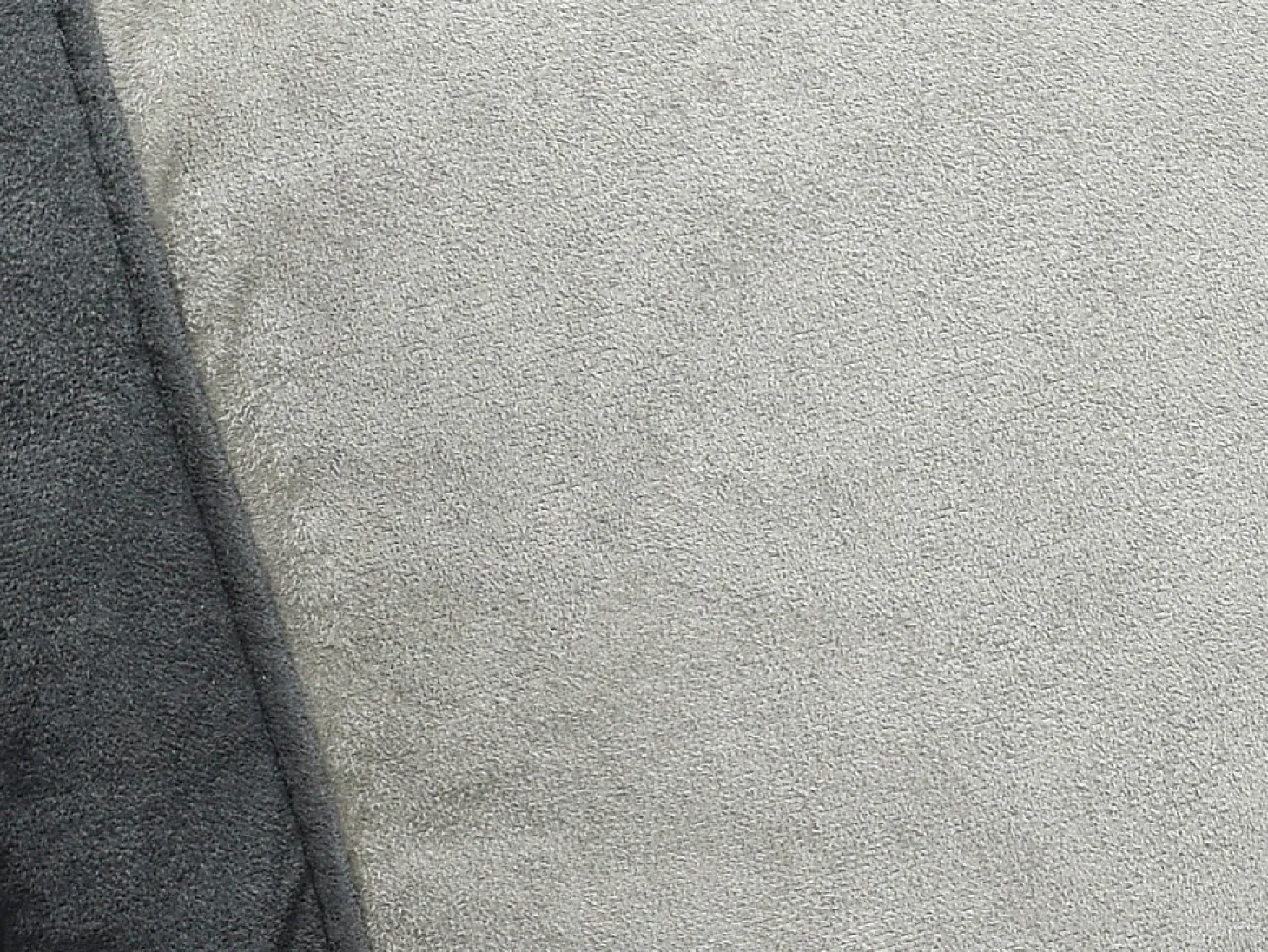 Sofá 3 plazas relax microfibra TALCA gris claro y antracita