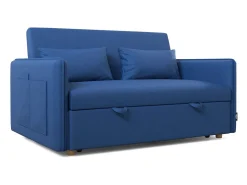 Sofá Cama Nest 2 Azul Marino - Nalui