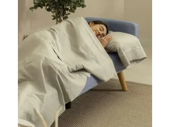 Sofá Cama One Dots Azul - Nalui