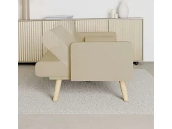 Sofá Cama One Dots Beige - Nalui