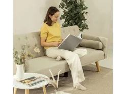Sofá Cama One Dots Beige - Nalui