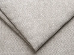 Sofá cama 3 plazas de apertura rápida de tela beige. Cama de 140 cm - Colchón de 14 cm BOLIPO