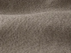 Sofá cama 4 plazas rápido en tela bouclé topo cama 160 cm RETUNA