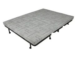 Sofá Cama BZ 2 Plazas Joe Tela Terracota Fabricación Francesa
