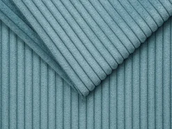 Sofá cama de 4 plazas con apertura italiana de pana beige LORETO