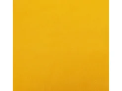 Sofá cama de 2 plazas con dos almohadas terciopelo amarillo