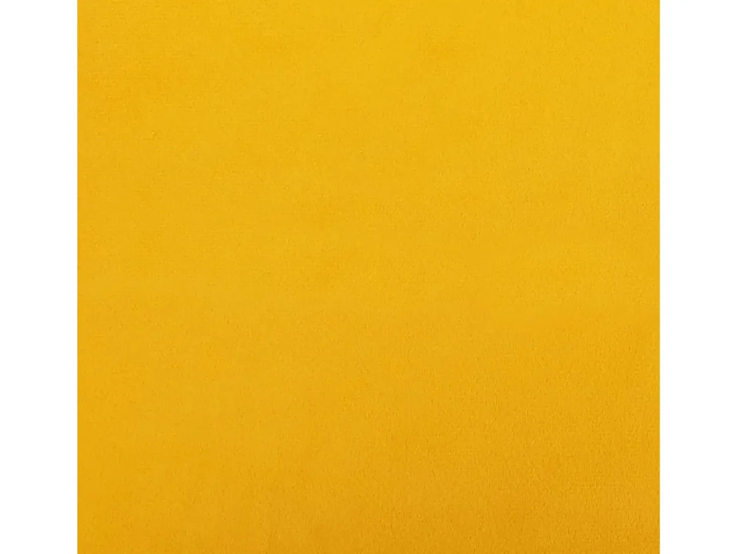 Sofá cama de 2 plazas con dos almohadas terciopelo amarillo