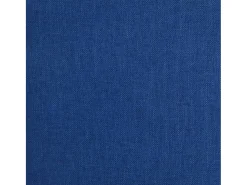 Sofá cama de 2 plazas con dos almohadas tela azul