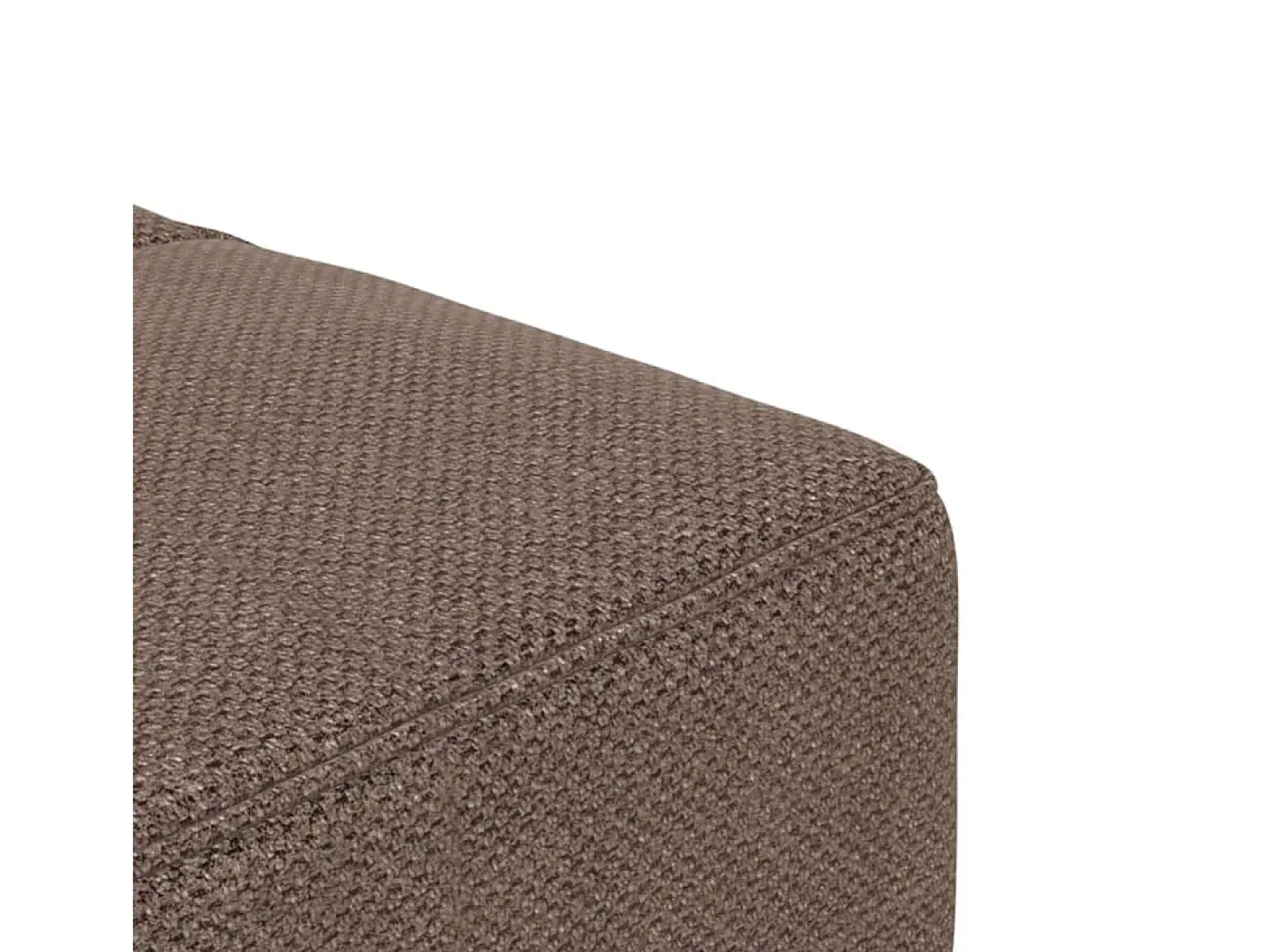 Sofá cama de 2 plazas con dos almohadas tela gris taupe