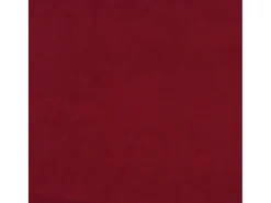 Sofá cama de 2 plazas con dos almohadas terciopelo rojo tinto