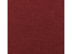 Sofá cama de 2 plazas con dos almohadas tela color vino