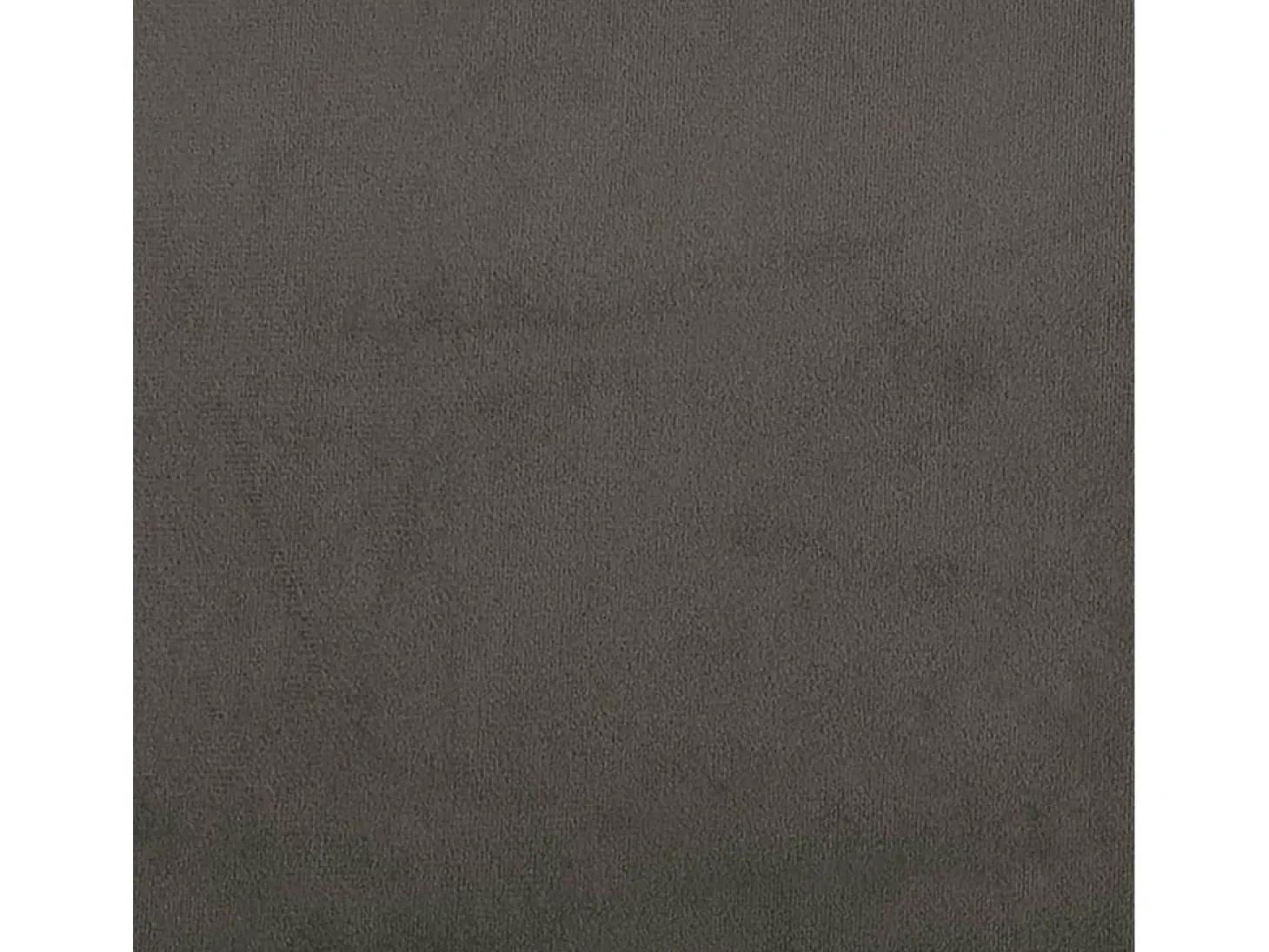 Sofá cama de 2 plazas con dos almohadas terciopelo gris oscuro