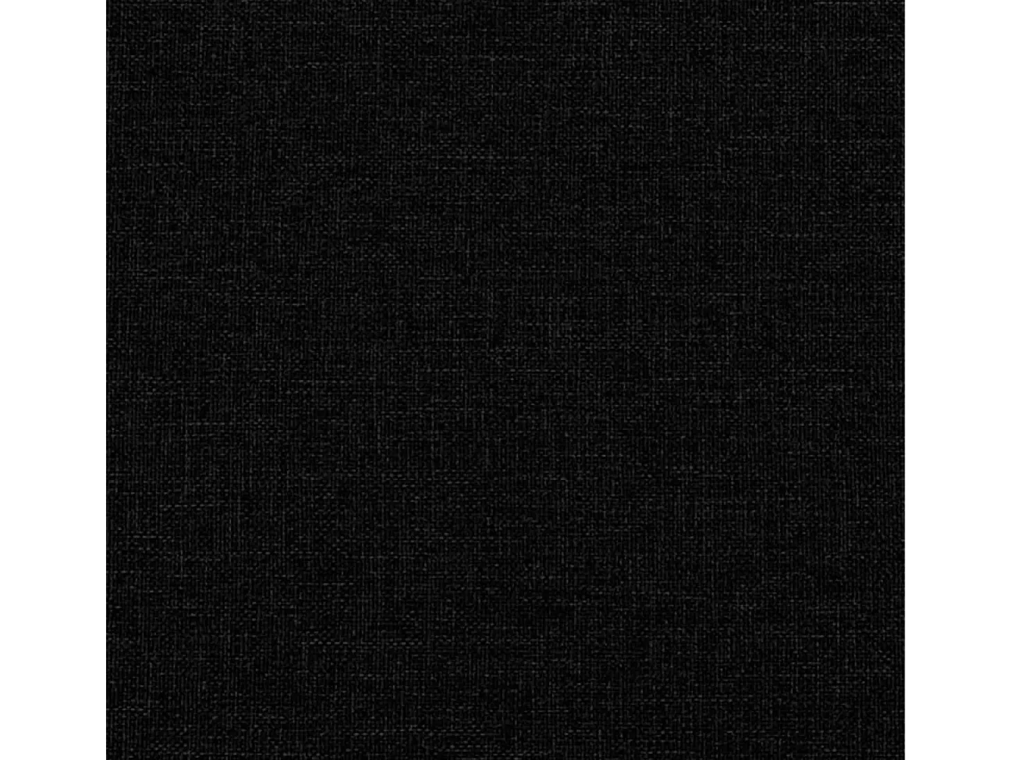Sofá cama de 2 plazas con taburete tela negro