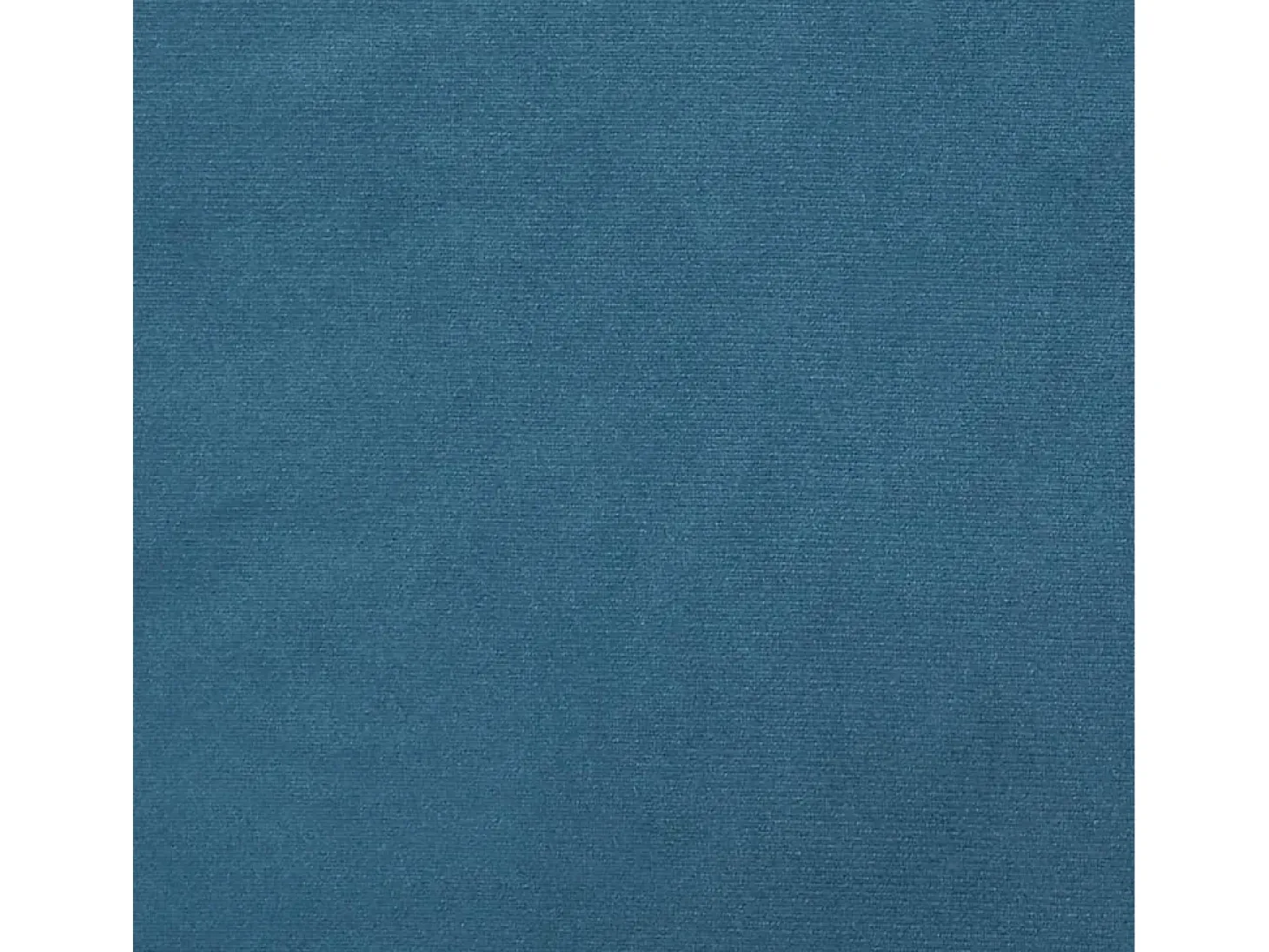 Sofá cama de 2 plazas con taburete terciopelo azul