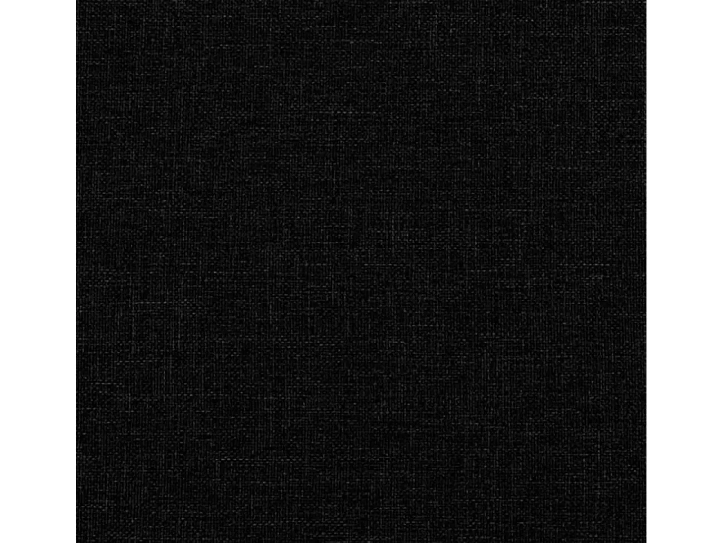 Sofá cama de 2 plazas con taburete tela negro