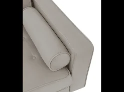Sofá cama de 3 plazas de 100x210x89 cm de terciopelo en color verde y patas en roble Green