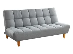 Sofá cama de 3 plazas ESTEBAN - De tela - Color Gris