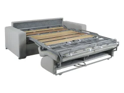 Sofá cama de apertura rápida 4p 22 cm tela Gris CALITO