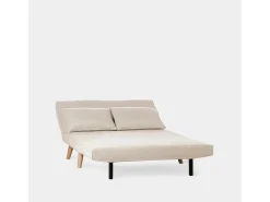 Sofá cama de Tela Beige 79 x 117- Noa