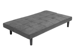 Sofá Cama Diseño En Tejido 2 Plazas para casa y oficina Giada - Gris claro