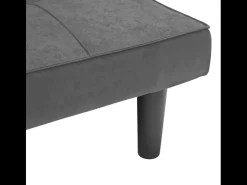 Sofá Cama Diseño En Tejido 2 Plazas para casa y oficina Giada - Gris claro