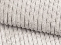 Sofá cama esquinero izquierdo ZOMELA en pana beige