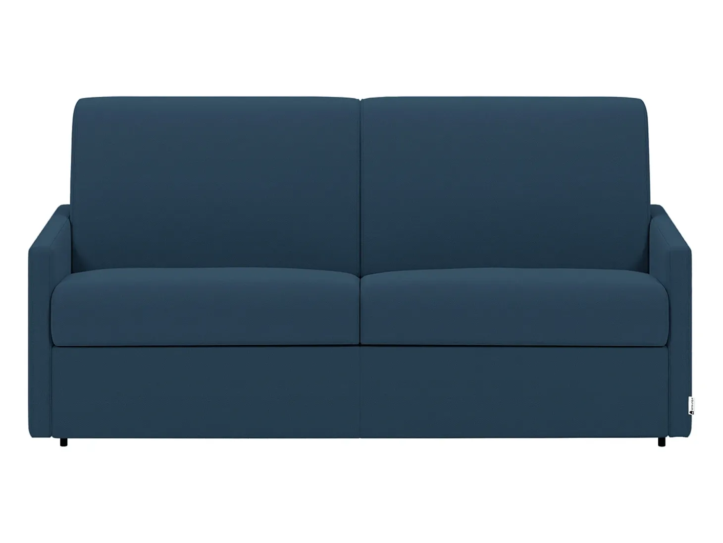 Sofá cama exprés de 4 plazas de tela color gris CALIFE