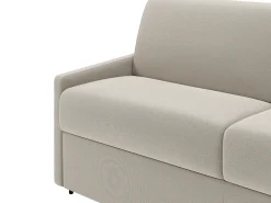 Sofá cama italiano 4p 22 cm tela - Color Gris CALIFE
