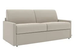 Sofá cama italiano 4p 22 cm tela - Color Gris CALIFE