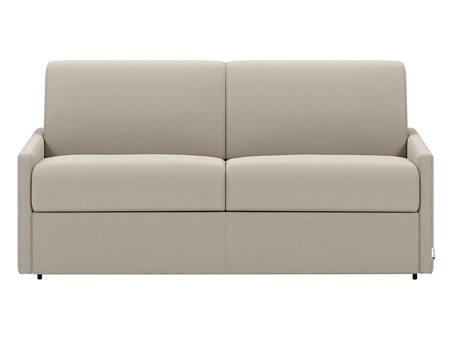 Sofá cama italiano 4p 22 cm tela - Color Gris CALIFE