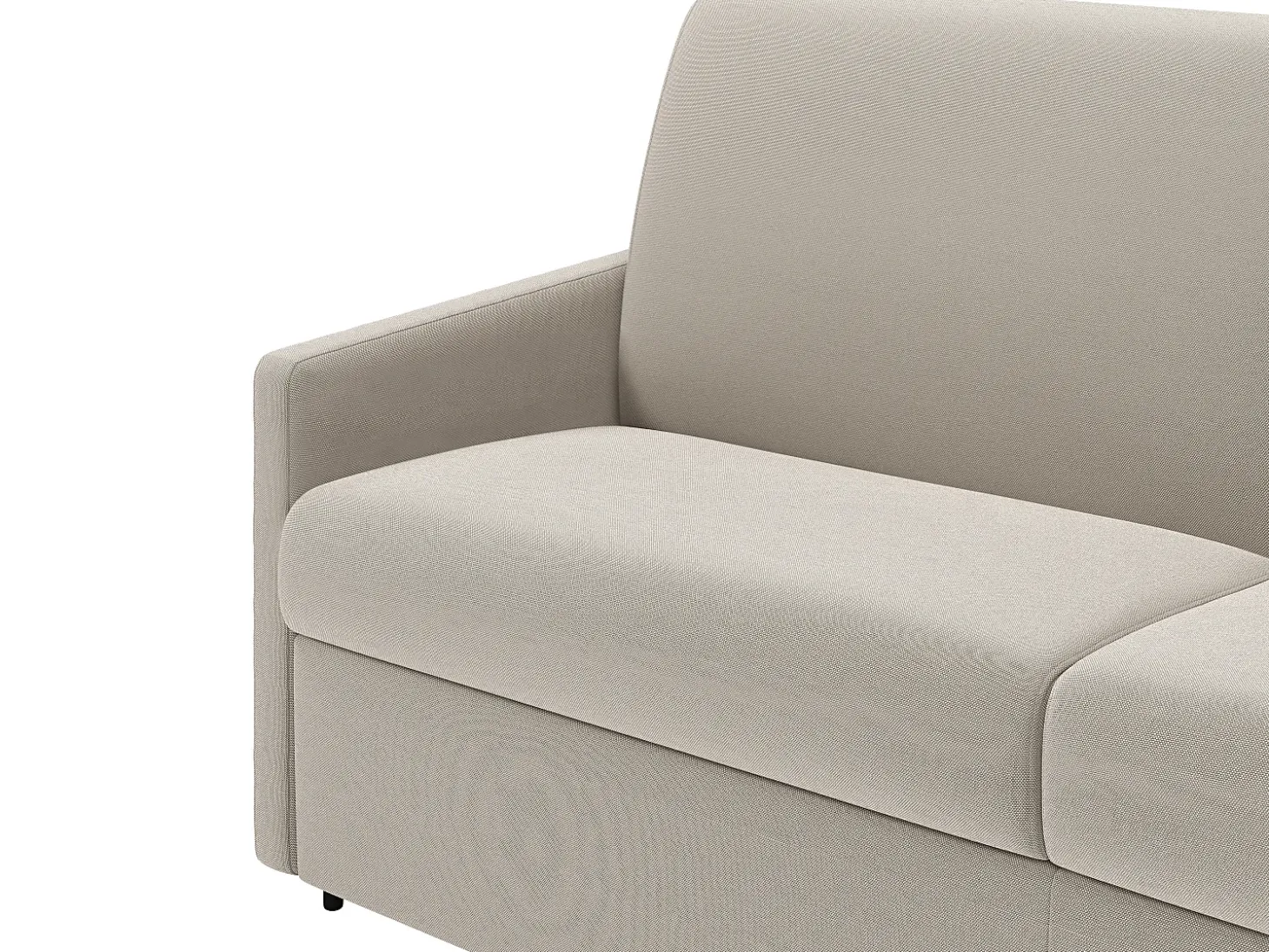 Sofá cama italiano 2p 18 cm tela - Color Gris CALIFE