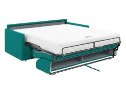 Sofá cama italiano 4p 18 cm tela - Color Gris CALIFE
